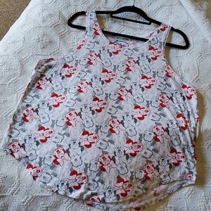 Minnie Mouse All Over Print Tank Top